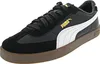 A single black Puma sneaker with white accents and a brown sole, shown from a side-diagonal view. Voir les images du produit