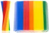 200 pailles en plastique réutilisables / pailles colorées Voir les images du produit 4