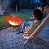 Focolare in acciaio Corten - Girevole e con ventilazione Anteprima dell’immagine prodotto 11