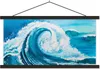 MuchoWow® Textilposter Golf - Meer - Aquarell 120x60 cm mit Produktbild-Vorschau 1