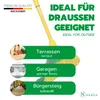 Novaliv Krallenbesen Set 30 cm Holz mit Teleskopstiel Produktbild-Vorschau 3
