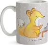 Mr. & Mrs. Panda Keramiktasse Online Redakteur Herz - Grau Produktbild-Vorschau 3