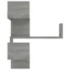 vidaXL Étagères d'angle murales 2 pcs. Gris Sonoma 40x40x50 Voir les images du produit 6