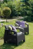 Gartenmöbel-Set Corfu II DUO – 75 x 70 x 79 cm – Produktbild-Vorschau 7