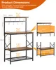 COMHOMA Scaffale, scaffale da cucina, scaffale in piedi, Anteprima dell’immagine prodotto 7