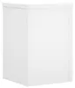 vidaXL Support pour plantes 2 pcs. Blanc 25x25x35 cm Bois Voir les images du produit 3