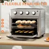 HOMCOM Mini Backofen mit Umluft 24 L 1600W 90-230℃  Produktbild-Vorschau 5