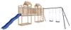 vidaXL Spielturm Massivholz Kiefer Produktbild-Vorschau 1
