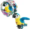 A stuffed parrot toy in its packaging and a separate shot of the toy. Podgląd zdjęcia produktu