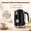 HOMCOM Wasserkocher-Toaster-Set mit Thermometer, Produktbild-Vorschau 4