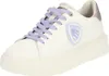 Blauer Sneaker Sneaker Leder/Synthetik Produktbild-Vorschau 1