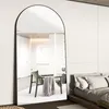 Spiegel voor het hele lichaam, gebogen design, 198x96 cm, Productafbeelding-voorbeeld 1