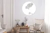 MuchoWow® - Wand-Kreis - Wohnzimmer - Bild - Runde - Produktbild-Vorschau 3