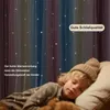 OKWISH 2 Stück Vorhang blickdichte Gardine Weiß Ösen 132 x Produktbild-Vorschau 5