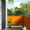 vidaXL Pare-vue pour balcon orange 75x1000 cm 100 % Voir les images du produit 2