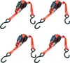 4x Automatik Ratschenspanngurt Zurrgurt, 5m x 25mm, 700 Produktbild-Vorschau 1