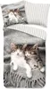 Duvet cover Pure 135x200 + 1* 80x80 cm - kitten cats Produktbild-Vorschau 1