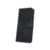 A black flip case for a smartphone, shown from the side. Produktbild-Vorschau