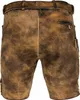 MADDOX Kurze Herren Lederhose "Mandlach" mit Gürtel | Camel Produktbild-Vorschau 3
