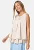 PM SELECTED Elegantes Sleeveless Satin Overlay Damen Sommer Produktbild-Vorschau 3