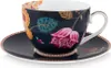 PIP STUDIO Fantasy Denim Blue Cappuccino Tasse mit Produktbild-Vorschau 1