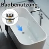 Pop Up Waschbeckenstöpsel mit Sieb, Badewannenstopfen, Produktbild-Vorschau 4