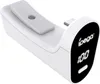 A white portable rechargeable battery for a PS5 controller. Produktbild-Vorschau