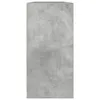 vidaXL Knihovna s dvířky betonově šedá 204x37x75 cm Náhled obrázku produktu 7