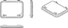 Libero dekzeilopening 450 x 320 mm (R=32 mm), nieuw slot – Productafbeelding-voorbeeld 3