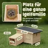 Igelhaus Igelhütte Holz zooprinz Hugo | mit Labyrinth Produktbild-Vorschau 5