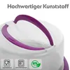 BigDean Kuchen Transportbox Rund in Brombeerfarbe – Produktbild-Vorschau 2