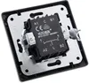 MILOS Serien-Schalter 2-fach Anthrazit 250V/ 10A inkl. Produktbild-Vorschau 12