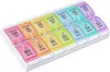 WELLGRO Tablettenbox für 7 Tage - Pillendose je 2 Fächer Produktbild-Vorschau 1
