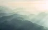 Vlies Fototapete - Hazy Hills - Größe 400 x 250 cm Produktbild-Vorschau 2
