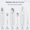 Deleca 48-częściowy zestaw sztućców dla 8 osób - Sztućce Podgląd zdjęcia produktu 2