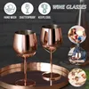 Verre à vin en acier inoxydable Ensemble de 2 verres Voir les images du produit 5