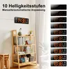 MODFU Digitale Wanduhr, USB-Wanduhr mit großem Display, Produktbild-Vorschau 4