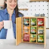 Relaxdays 10051577, Prírodný, Strieborná, Bamboo, Nerezová Náhľad obrázku produktu 2