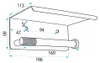 Papierhalter Rea 6613 Modern Kupfer Produktbild-Vorschau 6