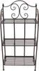 Metallregal "Arabeske" mit Ranken, Antik braun, Standregal, Produktbild-Vorschau 3