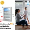 Izrielar Fensterfolie Streifen,Sichtschutzfolie Fenster Produktbild-Vorschau 6