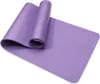 Yogamatte Lila mit Tragegurt NBR Schaumstoff 1,5cm dick Produktbild-Vorschau 2