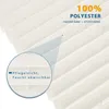 Allesin Plissee ohne Bohren Klemmfix, Beige 65x200cm (BxH) Produktbild-Vorschau 2