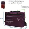 REISETASCHE 55 x 40 x 20 cm Boardgepäck Reise Koffer Produktbild-Vorschau 2