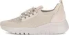 A side view of a beige sneaker. Produktbild-Vorschau
