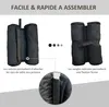 Outsunny Lot 4 sacs de lestage de fixation pour tonnelle Voir les images du produit 4