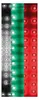 LED-Leuchtkreuz weiß-grün-rot BG Bulgarien Flagge 84 LEDs Produktbild-Vorschau 2
