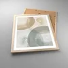 Gerahmtes Poster - Rahmen in heller Eiche - Aquarell Räder Produktbild-Vorschau 3