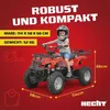 HECHT 56100 Kinder Quad Elektro | 1000W | bis 25km/h | bis Produktbild-Vorschau 6