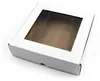 25x25x5 cm Box mit Fenster quadratisch Weiß - 5er Set, Produktbild-Vorschau 1